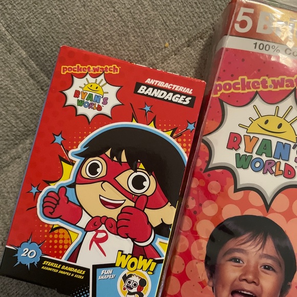 NIP Ryan’s World Boys Size 4 Underwear Briefs 5 Pk - Picture 3 of 9